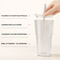 Sip It Daily - Den spillsäkra glaskoppen!